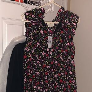 Kate Spade Boho Ruffle Yoke Top (NWT)